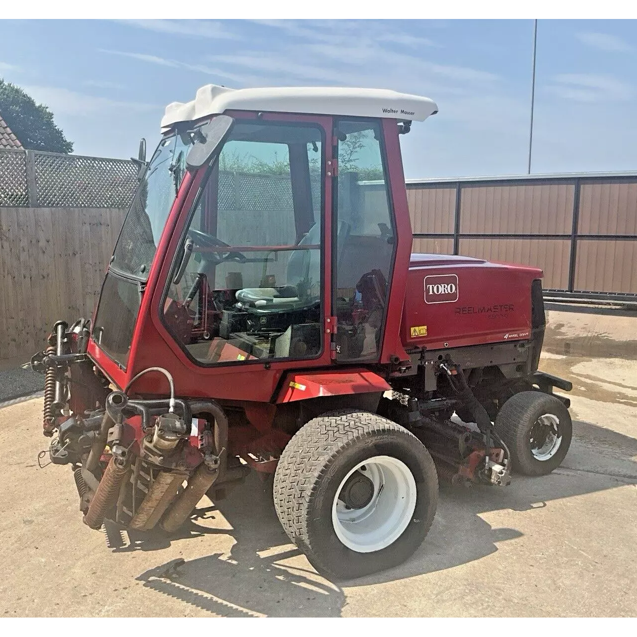 2006 TORO REELMASTER 6500 5 GANG FAIRWAY CYLINDER RIDE ON LAWN MOWER