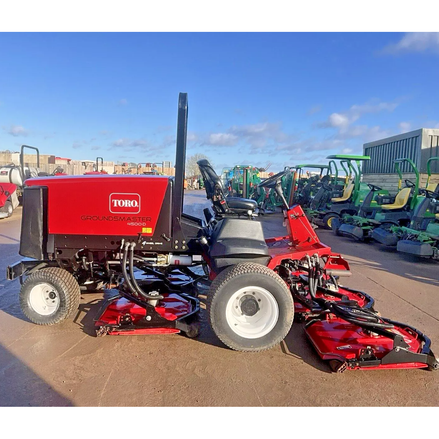 2007 TORO GROUNDMASTER 4500-D