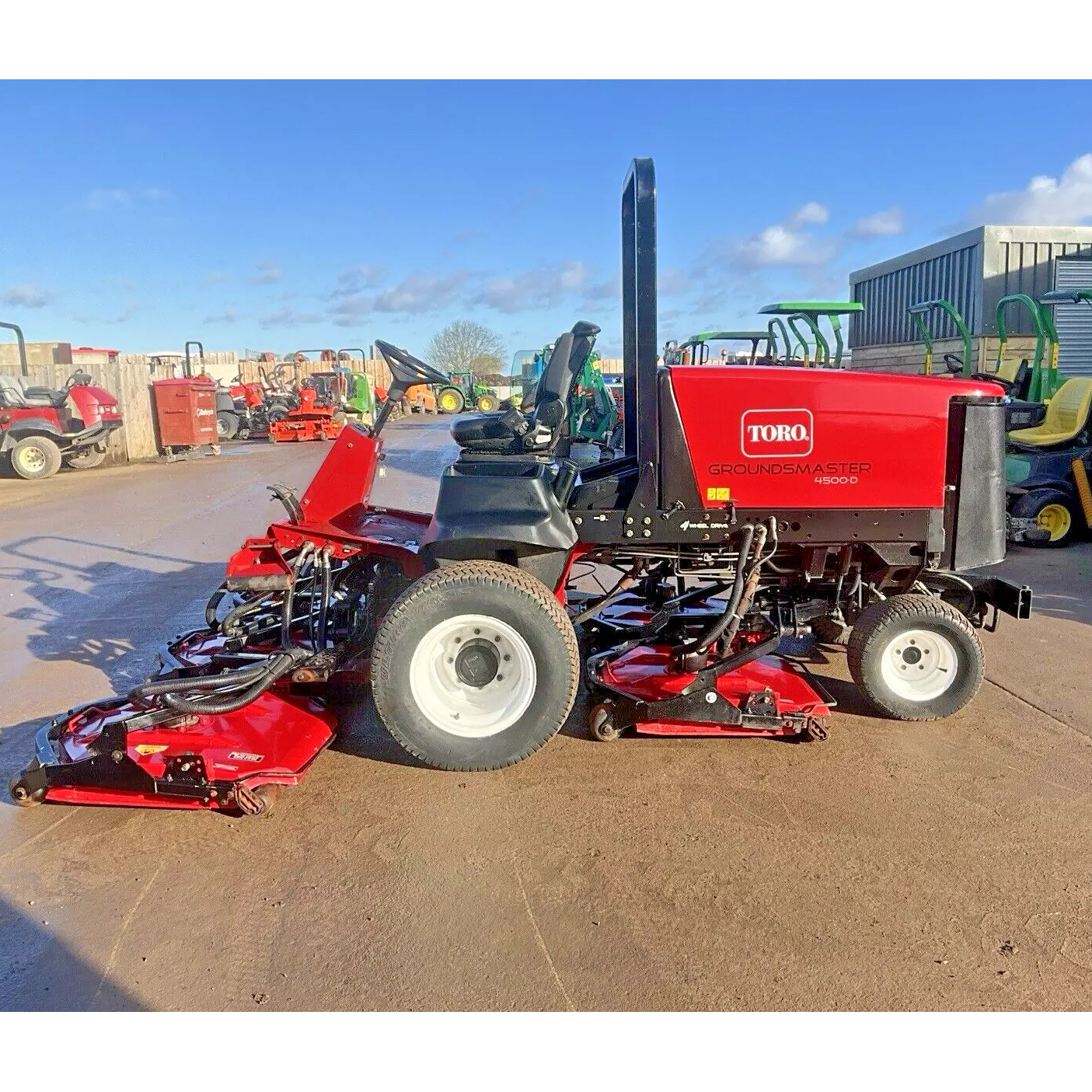 2007 TORO GROUNDMASTER 4500-D