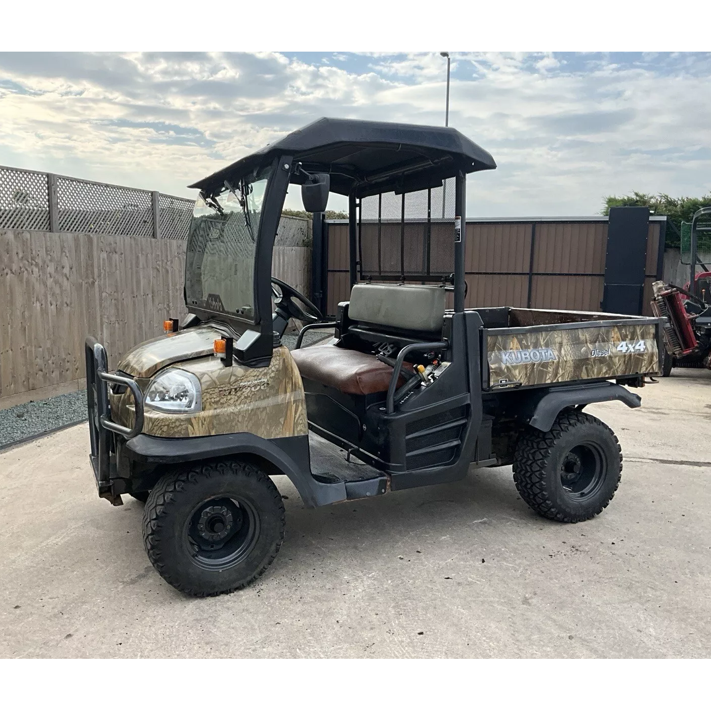 2008 KUBOTA RTV 900 DIESEL UTILITY VEHICLE