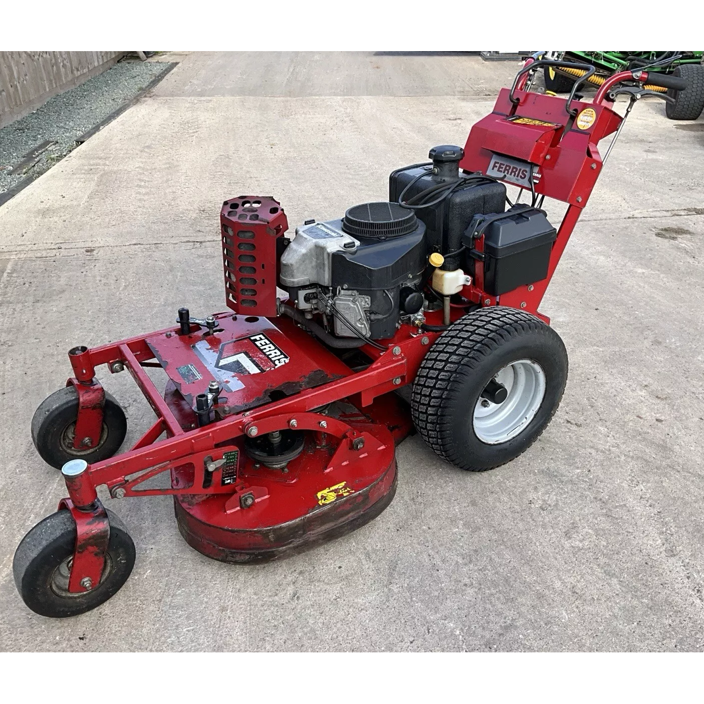 2012 FERRIS FW25 36 INCH ZERO TURN COMMERCIAL ROUGH CUT PEDESTRIAN LAWN MOWER.