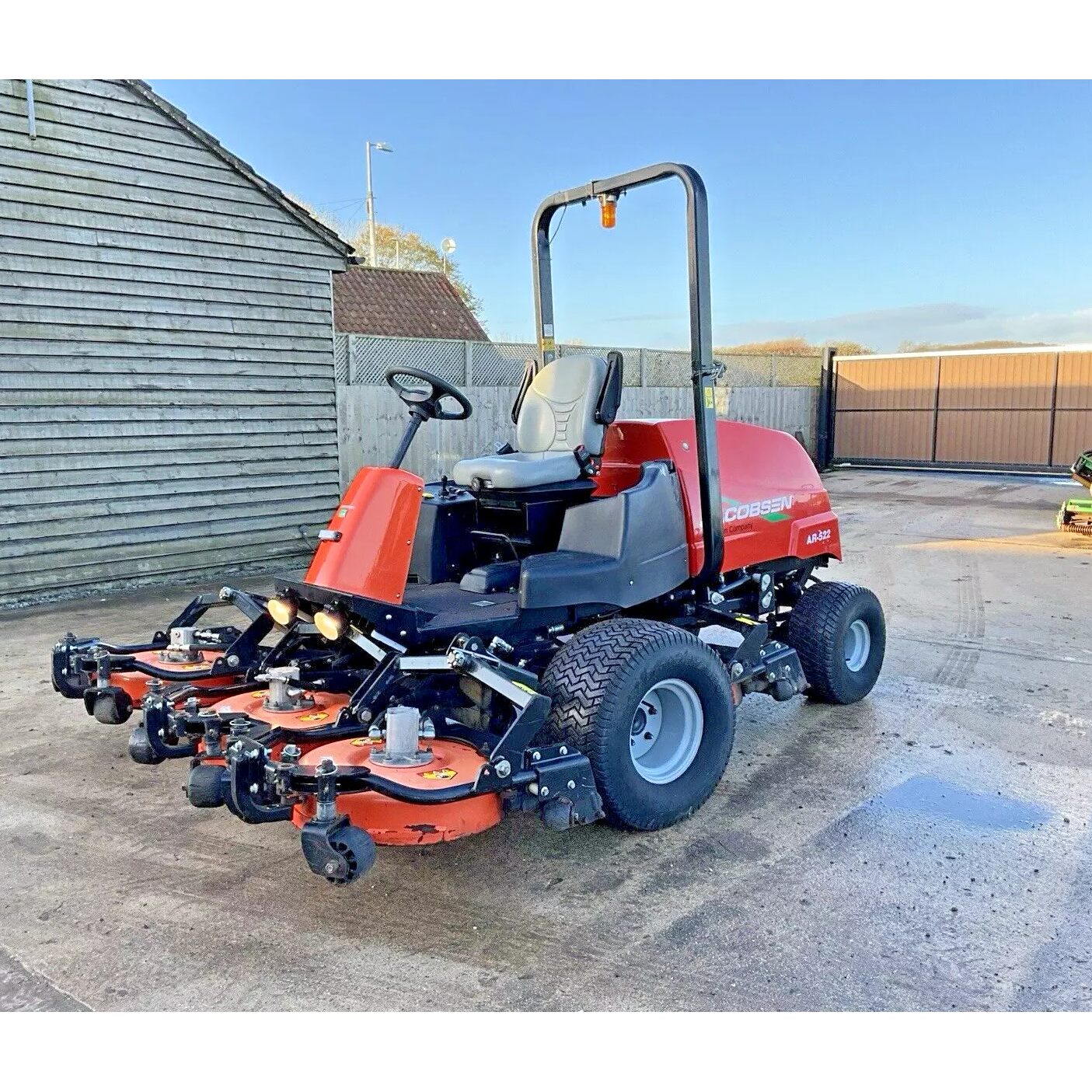 2014 JACOBSEN AR522 5 GANG POD MULCHING WIDE AREA RIDE ON LAWN MOWER