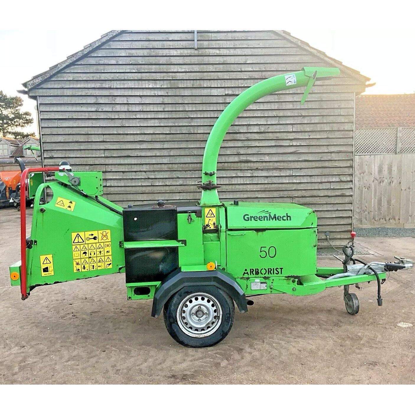 2016 GREENMECH ARBORIST 150 DIESEL FAST TOW WOODCHIPPER