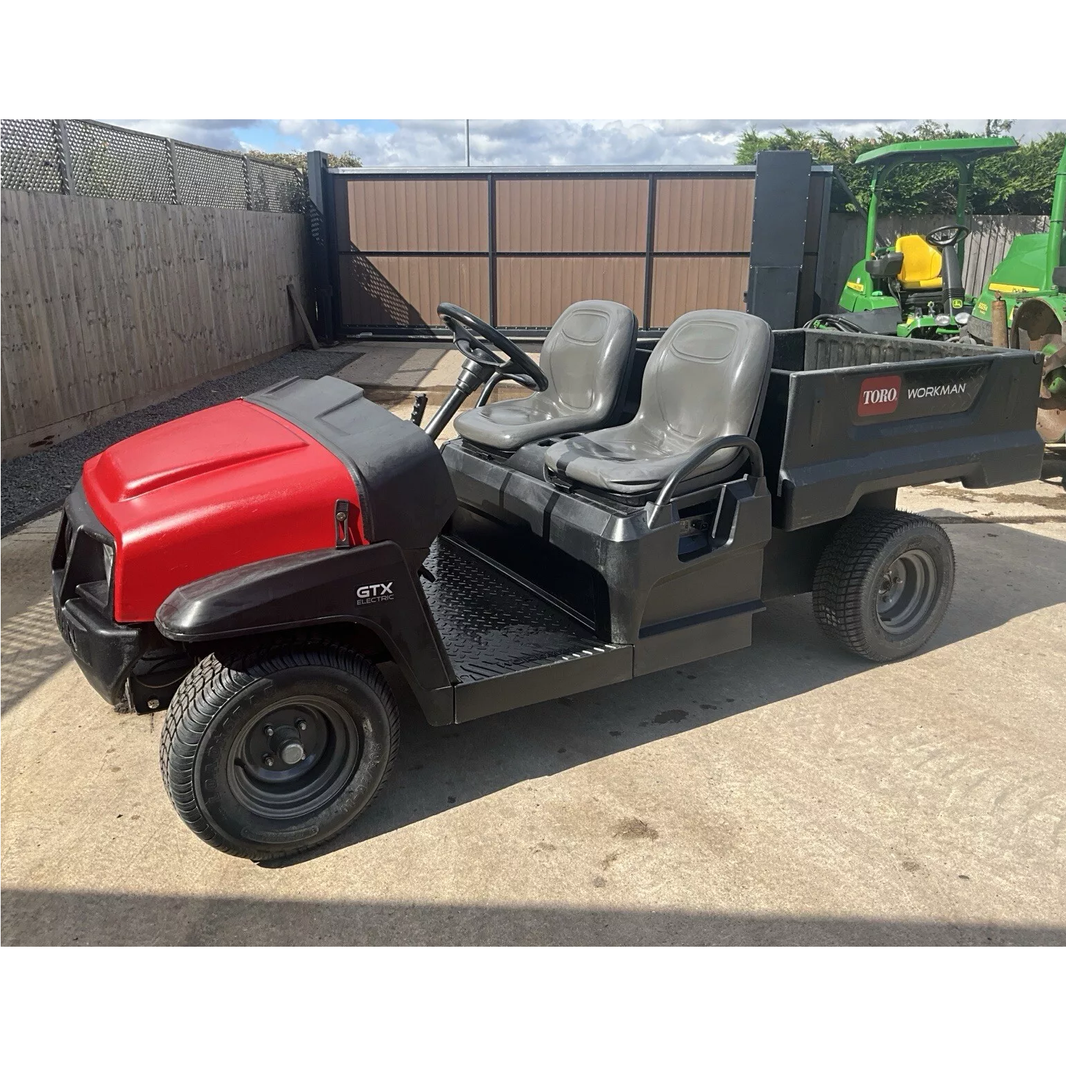 2018 TORO WORKMAN GTX ELECTRIC RECHARGABLE 48V UTILITY VEHICLE-1857Hours