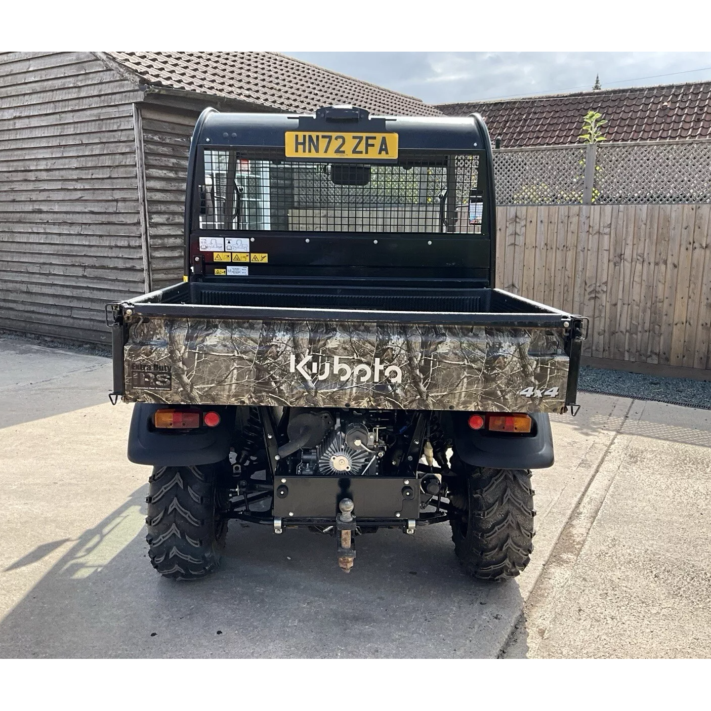 2022 72 ROAD LEGAL KUBOTA RTV X1110