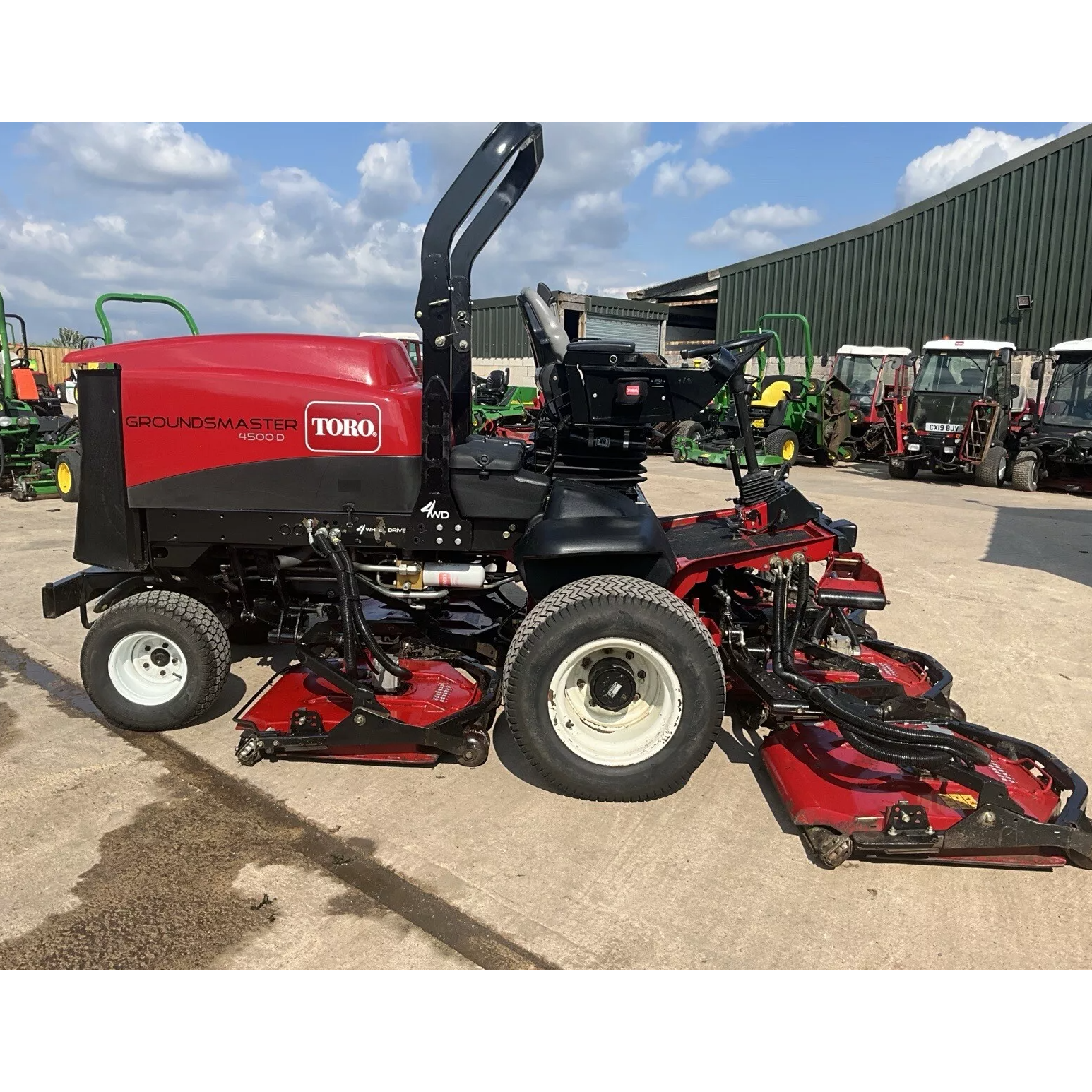 2010 TORO GROUNDMASTER 4500