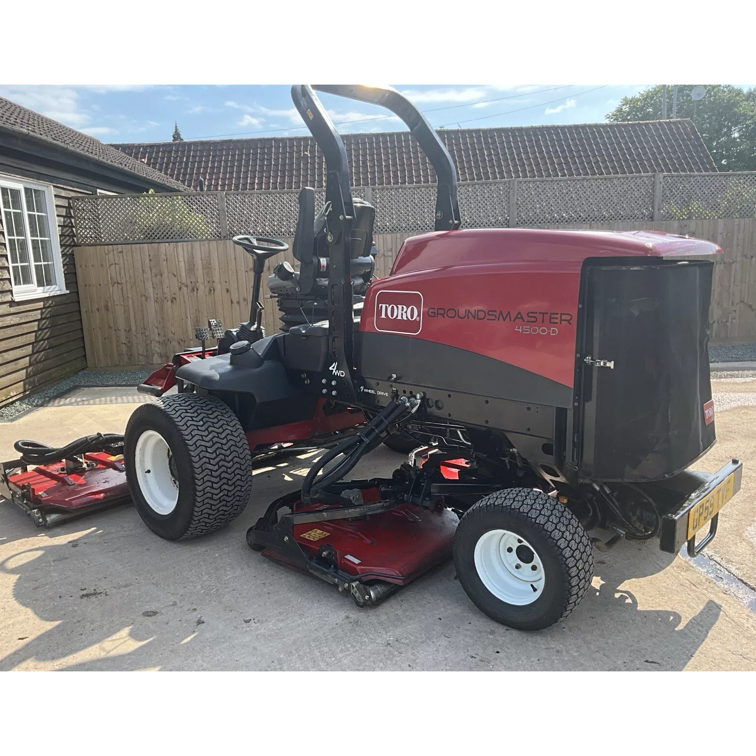 2010 TORO GROUNDMASTER 4500