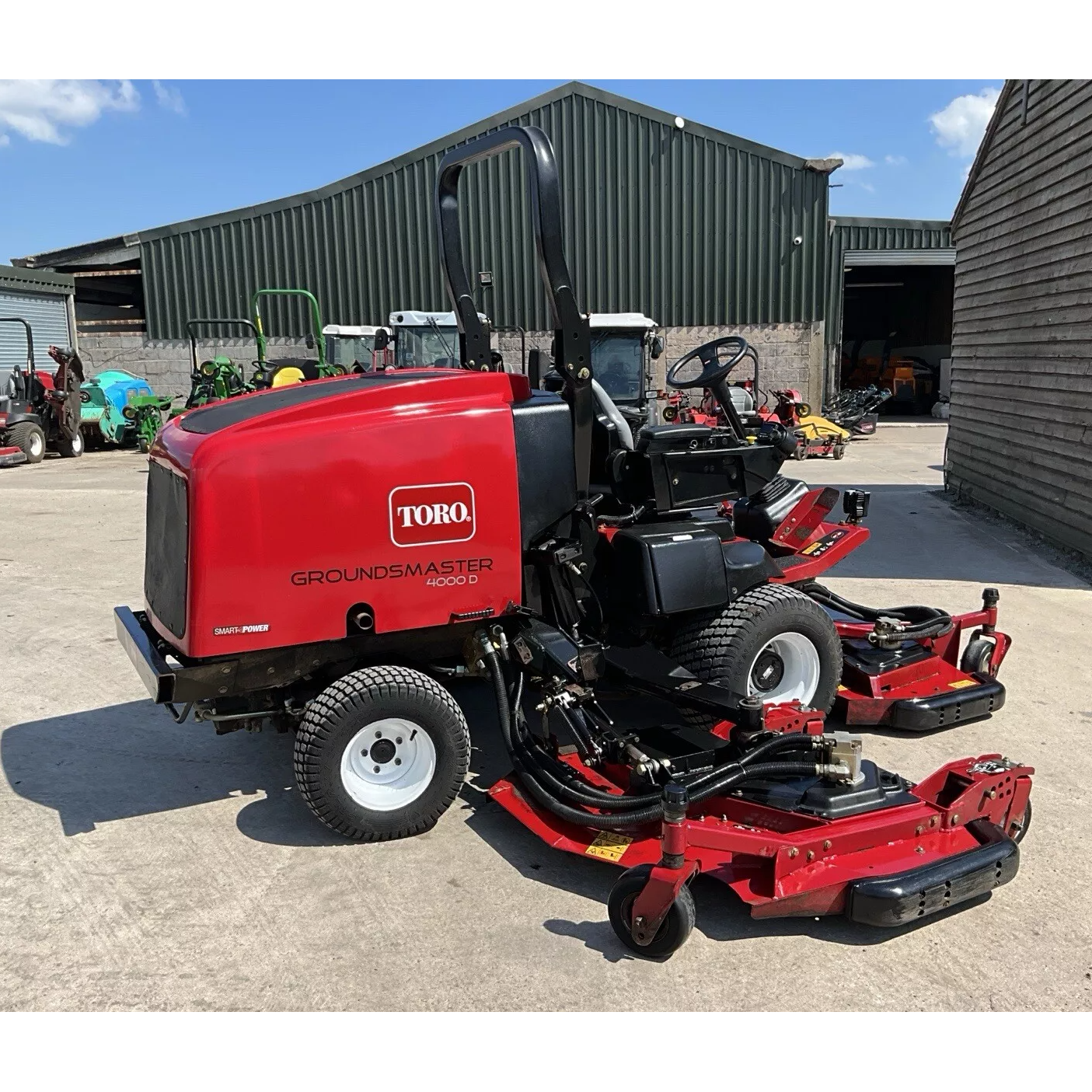 2017 TORO GROUNDMASTER 4000-D