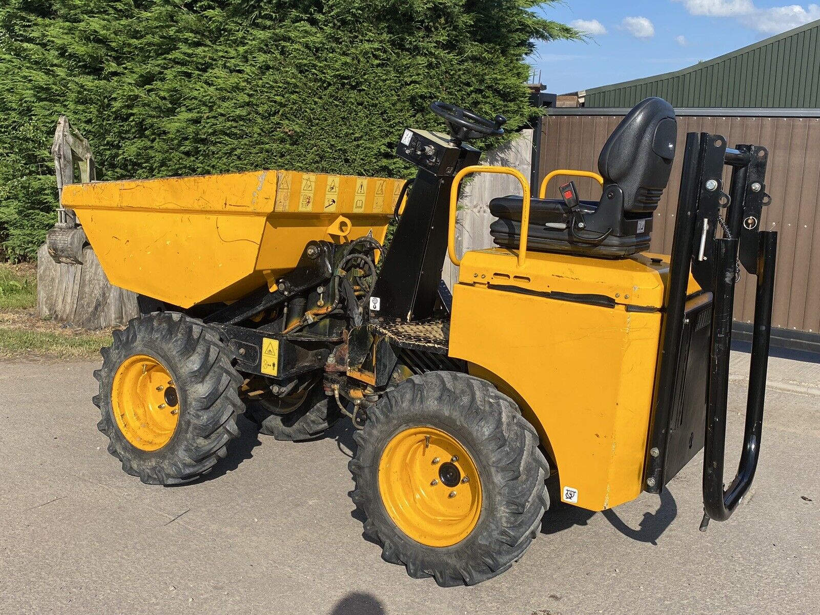 2016 JCB 1T 1 TON HIGH TIP DUMPER DUMP TRUCK THWAITES BENFORD TEREX 1