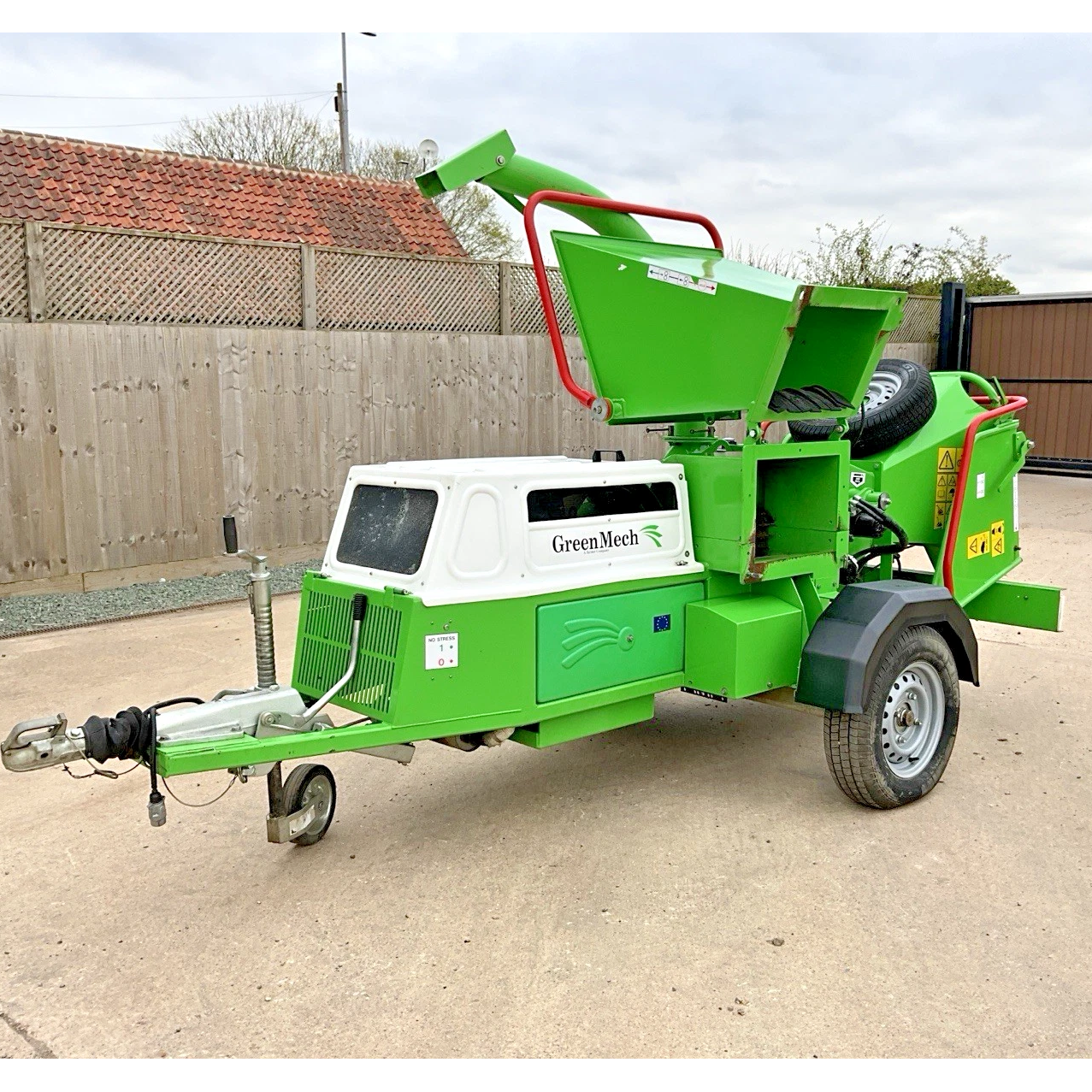 2010 GREENMECH ECO COMBI 150 FAST TOW DIESEL WOODCHIPPER