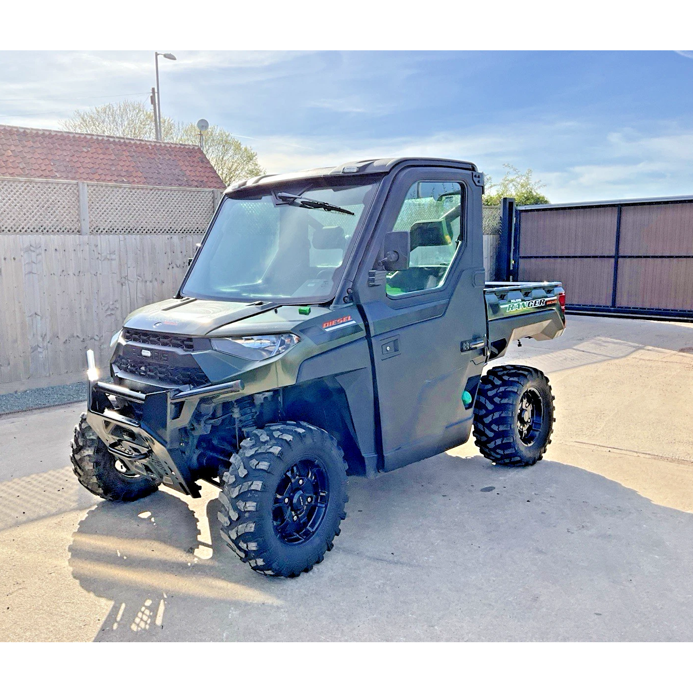 2020 ROAD REGISTERED POLARIS RANGER 902 DIESEL 4WD UTILITY VEHICLE
