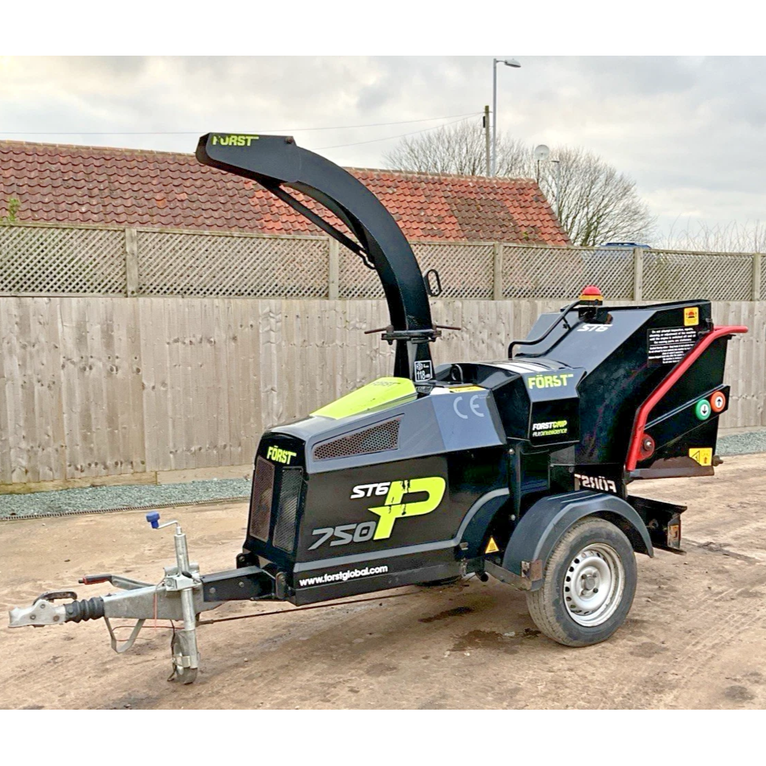 2021 FORST ST6P FAST TOW PETROL WOODCHIPPER | 950 HOURS